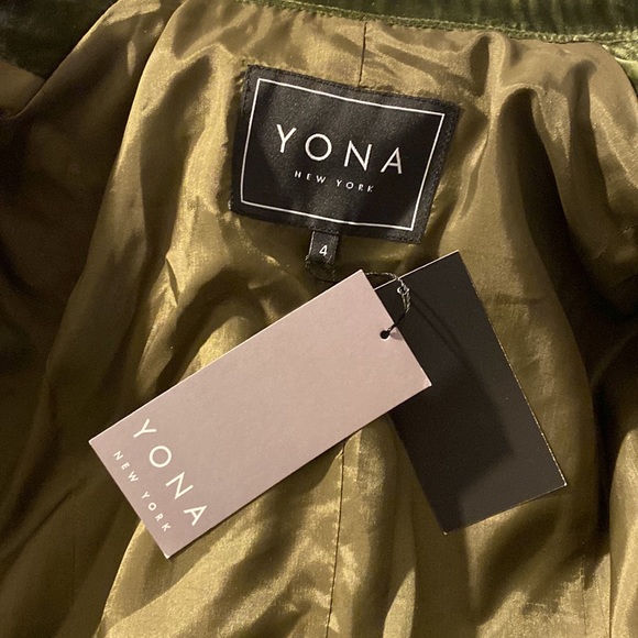 Yona new york trench coat velvet - Picture 15 of 15